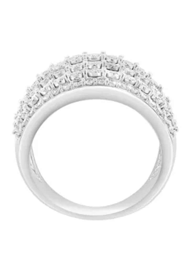 Diamond Ring in 14K White Gold