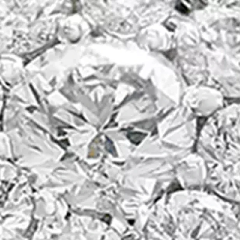 5/8 ct. t.w. Cluster Diamond Ring in 14K White Gold