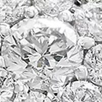5/8 ct. t.w. Cluster Diamond Ring in 14K White Gold