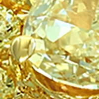 1.21 ct. t.w. Cluster Diamond Ring with White and Natural Yellow Diamonds in 18K White and Yellow Gold