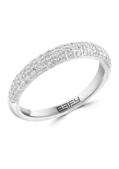 1/2 ct. t.w. Diamond Band in 14K White Gold