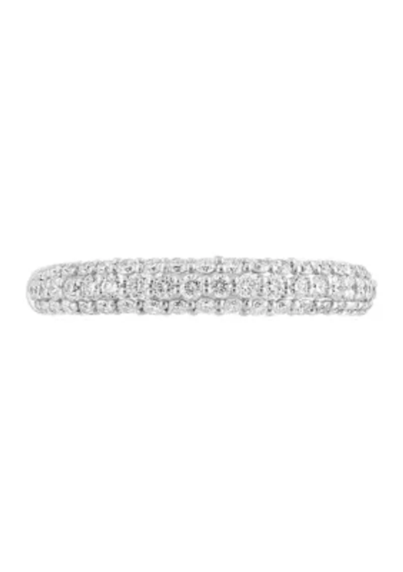 1/2 ct. t.w. Diamond Band in 14K White Gold