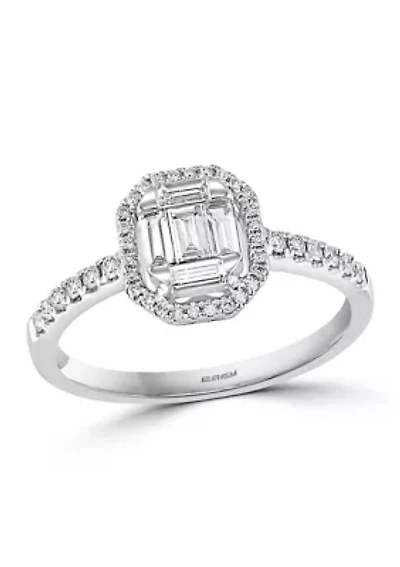 1/2 ct. t.w. Diamond Ring in 14K White Gold