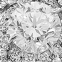 5/8 ct. t.w. Diamond Infinite Love Center Round Stone Engagement Ring in 14k White Gold                                                                                                                                                        