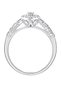 3/4 ct. t.w. Diamond Ring in 14K White Gold