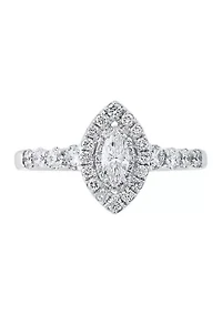3/4 ct. t.w. Diamond Ring in 14K White Gold