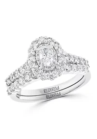 1.48 ct. t.w. Diamond Set Ring in 14K White Gold