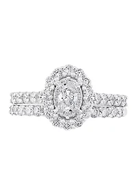 1.48 ct. t.w. Diamond Set Ring in 14K White Gold