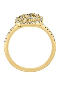 5/8 ct. t.w. Diamond Ring in 14K Yellow Gold