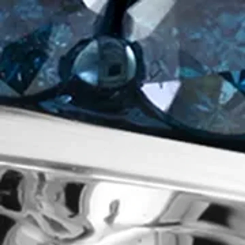 1.99 ct. t.w. Blue Diamond Ring in 10K White Gold