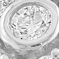 14K White Gold Diamond Ring
