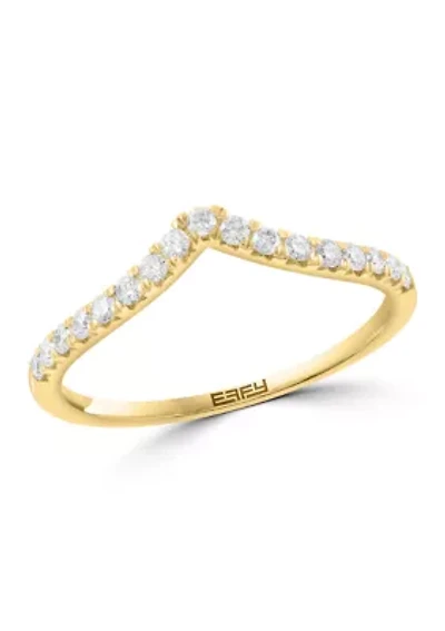 Diamond Ring in 14K Yellow Gold