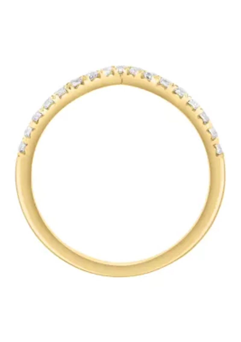 Diamond Ring in 14K Yellow Gold