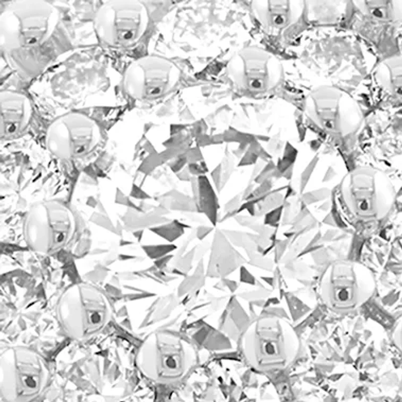 14K White Gold Diamond Ring 