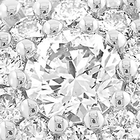 14K White Gold Diamond Ring 