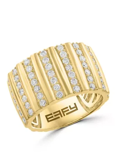  14K Yellow Gold Diamond Ring 