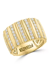   14K Yellow Gold Diamond Ring 