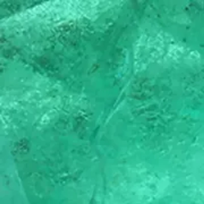 14K White Gold Diamond Natural Emerald Ring 