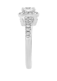 1.4 ct. t.w. Diamond Infinite Love Engagement Ring 14k White Gold