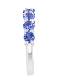 Tanzanite Ring in Sterling Silver