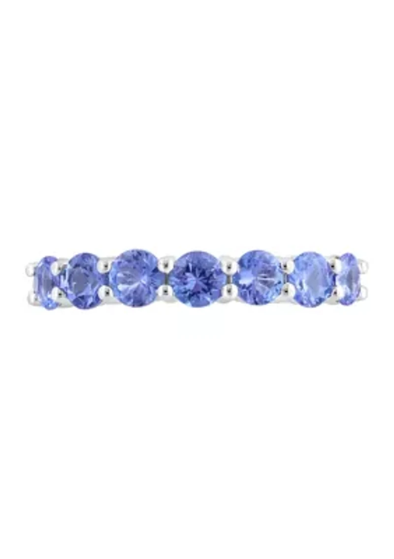 Tanzanite Ring in Sterling Silver