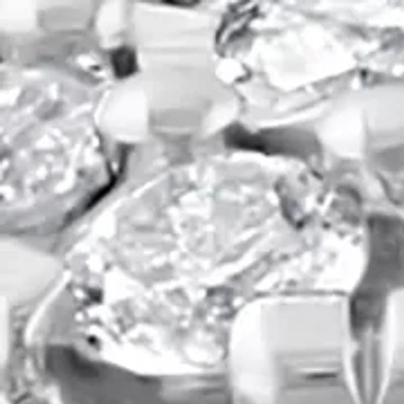 5/8 ct. t.w. Diamond Miracle Set Cluster Ring in Sterling Silver