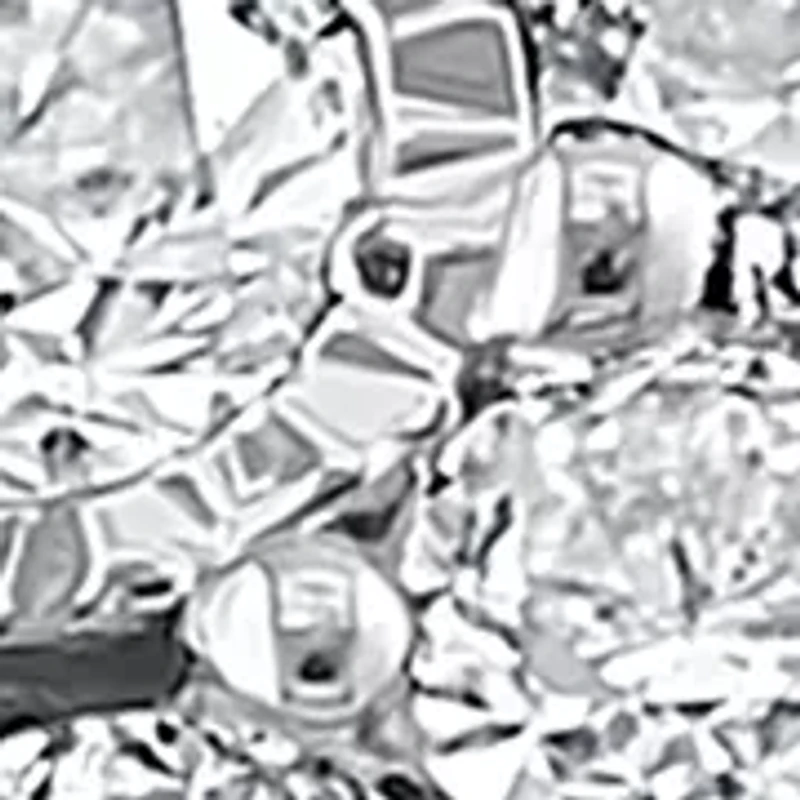 5/8 ct. t.w. Diamond Miracle Set Cluster Ring in Sterling Silver