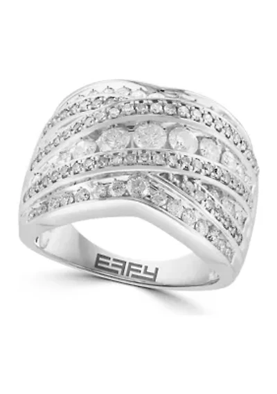 ct. t.w. Diamond Ring in 14K White Gold