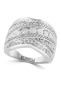 ct. t.w. Diamond Ring in 14K White Gold