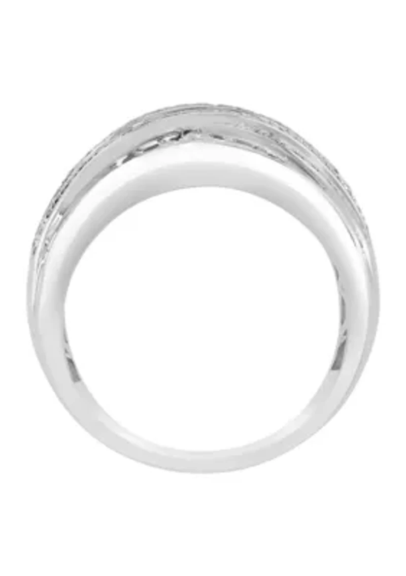 ct. t.w. Diamond Ring in 14K White Gold