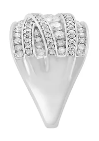 ct. t.w. Diamond Ring in 14K White Gold