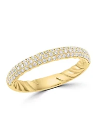  14K Yellow Gold Diamond Ring
