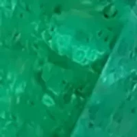 1/10 ct. t.w. Diamond, Natural Emerald, White Sapphire Ring in 14k White Gold 