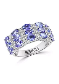 Sterling Silver Diamond Ring