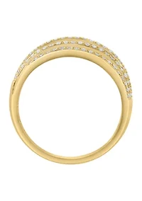3/8 ct. t.w. Diamond Ring in 14K Yellow Gold