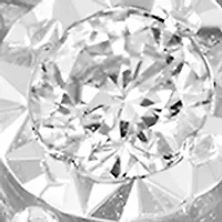 14K White Gold Diamond Ring 