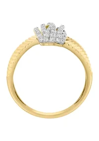 1/6 ct. t.w. Diamond Ring in 14K Yellow Gold