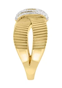 1/6 ct. t.w. Diamond Ring in 14K Yellow Gold