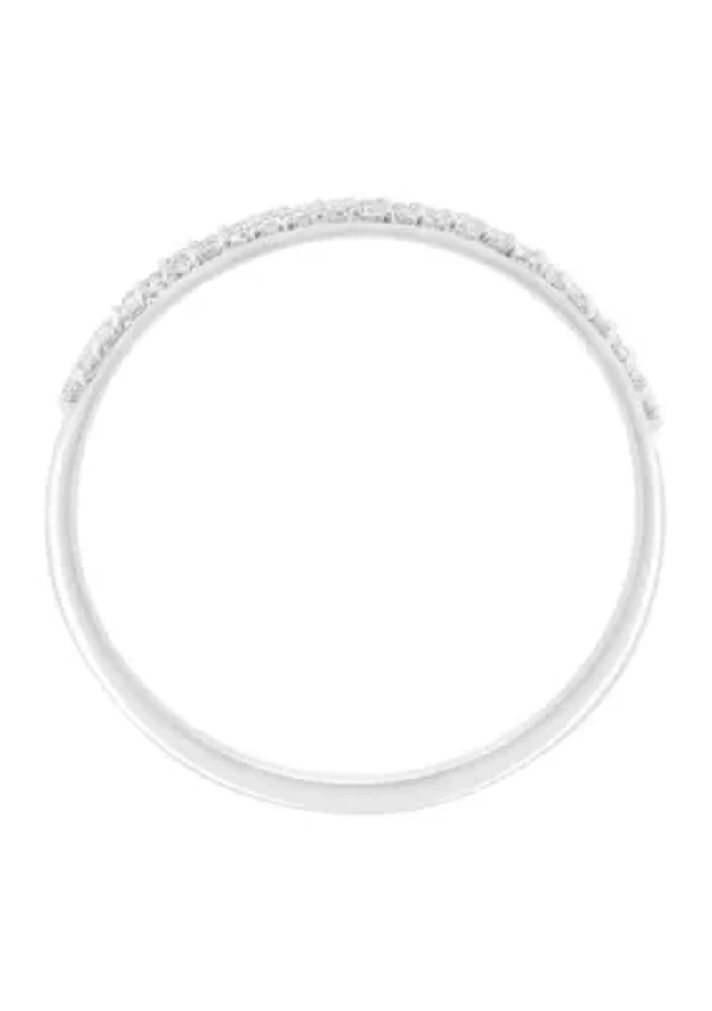 14K White Gold Diamond Ring