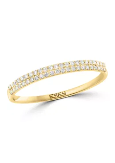 1/ ct. t.w. Diamond Ring in 14K Yellow Gold