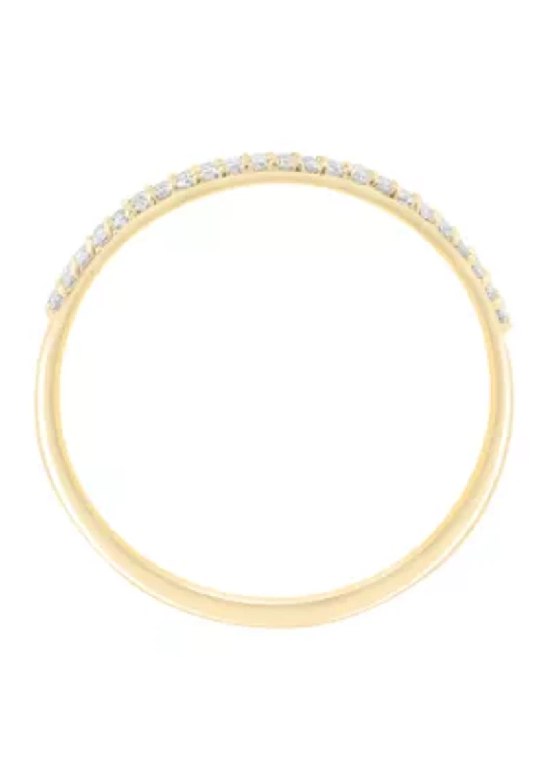 1/ ct. t.w. Diamond Ring in 14K Yellow Gold