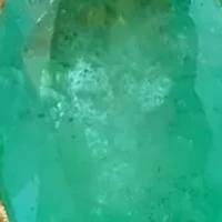 14K Yellow Gold Diamond Emerald Ring 