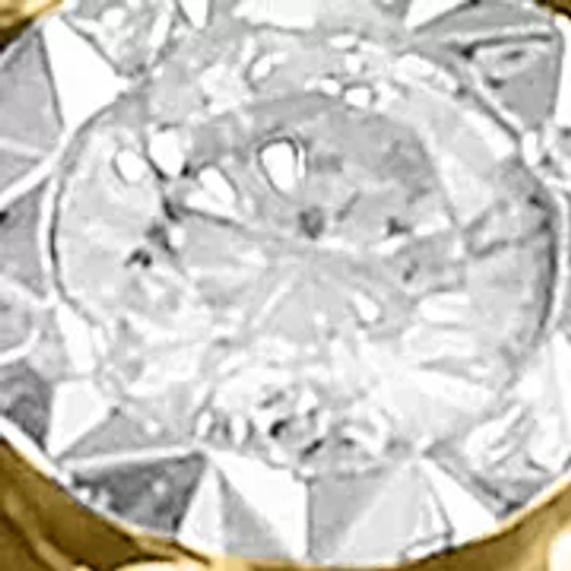 1/2 ct. t.w. Diamond Cluster Ring in 14K Yellow Gold and White Gold