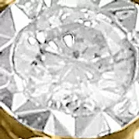 1/2 ct. t.w. Diamond Cluster Ring in 14K Yellow Gold and White Gold