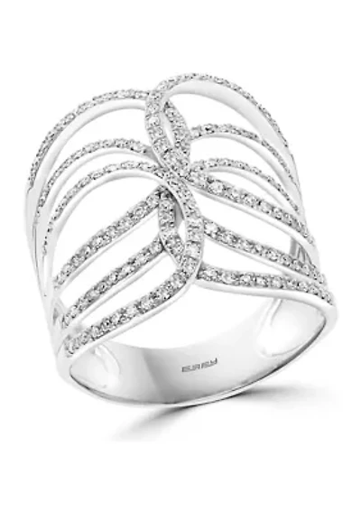 ct. t.w. Diamond Ring in 14k White Gold