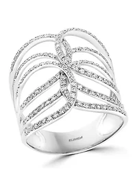 ct. t.w. Diamond Ring in 14k White Gold