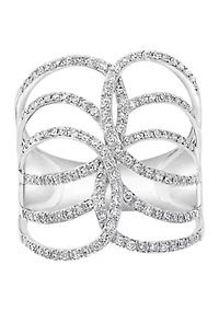 ct. t.w. Diamond Ring in 14k White Gold