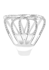 ct. t.w. Diamond Ring in 14k White Gold