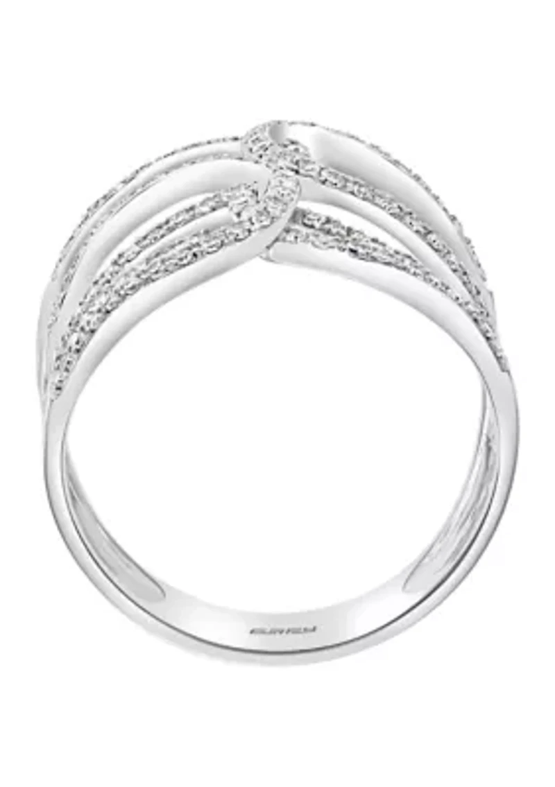 ct. t.w. Diamond Ring in 14k White Gold
