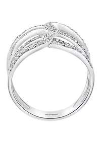 ct. t.w. Diamond Ring in 14k White Gold